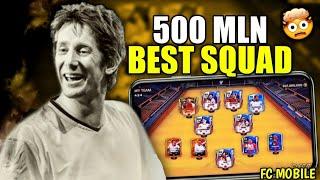 I Built The BEST H2H SQUAD under 500 MILLION COINS in FC Mobile !