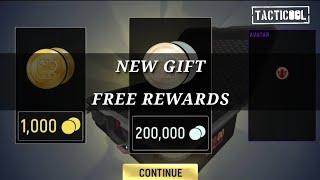 Tacticool: NEW GIFT - FREE REWARDS !  Check It Out ! 2024