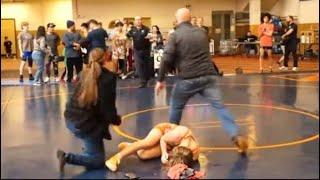 CAUGHT ON CAMERA: Defeated youth wrestler sucker punches opponent