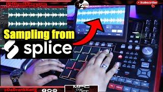 Using a SAMPLE FROM SPLICE to Make a Beat with MPC X on the spot ( MPC One, MPC Live)