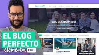  Tutorial completo | Diseño de Blog con filtro de categorías en Elementor PRO y Wordpress