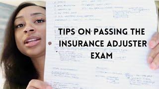 Tips on Passing The Insurance Adjuster Exam