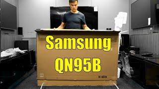 Samsung QN95B Neo QLED 2022 Unboxing, Setup, Test and Review with 4K HDR Demo Videos