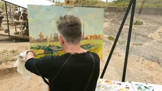 Jonathan Hargreaves: painting time-lapse - Landscape Artist of the Year