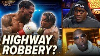 ROBBERY?: Unc & Ocho react to Gervonta Davis vs. Lamont Roach controversial draw decision | Nightcap