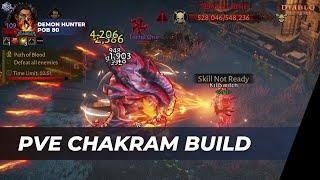 Diablo Immortal - Demon Hunter PVE CHAKRAM Build Season 2, Path Of Blood Floor 80