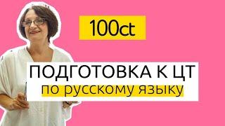 Подготовка к ЦТ по русскому языку