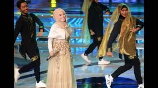 Lesti Anggun berhijah tampil secantik princess di putri Muslimah 2016