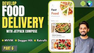 CREATE Your Own Food Delivery App with Android Jetpack Compose! Beginner Tutorial Ep6