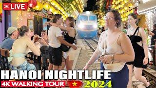 [LIVE STREAM] HANOI Hot Nights Walking StreetThursday Nightlife VIETNAMthe Old Town Walking Tour