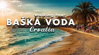 BAŠKA VODA  CROATIA  WALKING TOUR 4K