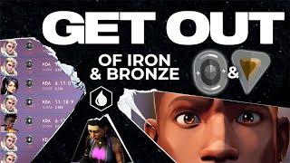 How To Get Out of Iron and Bronze | HARDSTUCK RANKED