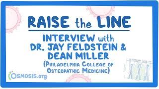 #RaiseTheLine Interview w/ Dr. Jay Feldstein & Dean Miller- Philadelphia College of Osteopathic Med.