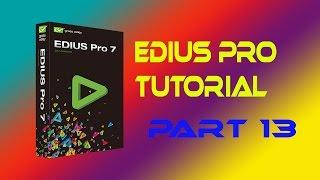 edius pro 7 5 tutorial part 13 color correction