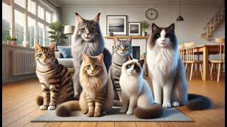 Top 5 Largest Cat Breeds!