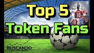 ️ Fans Token: Top 5 de Equips de Futbol 