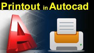 Autocad Printing : DWG to PDF