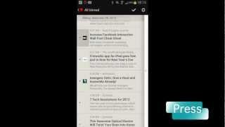 Press RSS Reader for Android Review