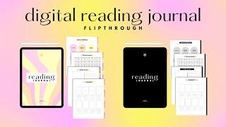 Digital Reading Journal | Flipthrough | The Werk Life Shop