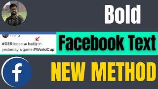 How to bold text on Facebook 2024 || Facebook text formatting