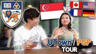 Interviewing NUS Exchange Students - What's Studying Abroad REALLY like? | UTown & PGP Campus Tour