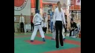 Artur Suchy Osuchowski na MP Seniorów w Taekwon do Lubartów 2013 r