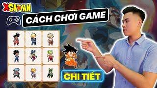 #2 Xsaiyan: Hướng dẫn cách chơi Game Xsaiyan Chi Tiết - Kết nối tài khoản và mở ngọc trong Game