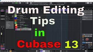 Cubase 13 Drum Editing Tips