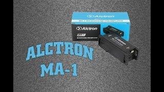 Alctron MA-1 Microphone Preamp Review / Demo with a Shure SM58 - link to purchase in description