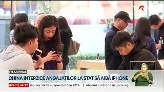 Lovitură dură pentru compania Apple. China a interzis iPhone pentru angajații de la stat