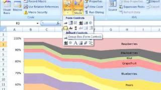 How To: Create an Interactive Area Chart in Excel - Part 2