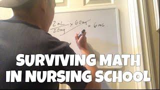 The secrets of surviving math in nursing school