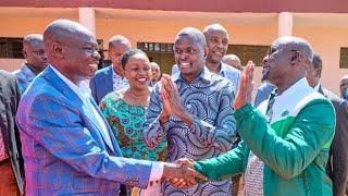 LIVE!! FORMER DP GACHAGUA ATTENDING CHURCH IN MURANG'A WITH HIS TROOPS!