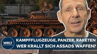 DRAMA IN DAMASKUS: Israel rückt auf syrisches Gebiet vor - Wem fallen Assads Waffen in die Hände?