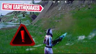 6 NEW EARTHQUAKES IN FORTNITE! (EARTHQUAKE EVENT)