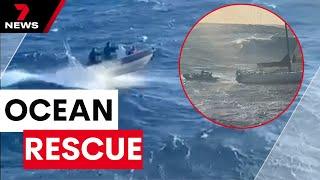 Two sailors rescued from stricken ‘Spirit of Mateship’ yacht off Nowra, NSW | 7NEWS