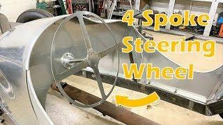 Homemade Four-Spoke Steering Wheel | Homemade Boat-tail Speedster Pt. 40