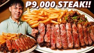 ₱99 vs. ₱9,000 STEAK in Manila! (CHEAP vs. EXPENSIVE) Which one is SULIT?