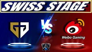 Gen vs WBG Highlights Game 1 | Swiss Stage - Worlds 2024 | Gen.G vs WeiboGaming