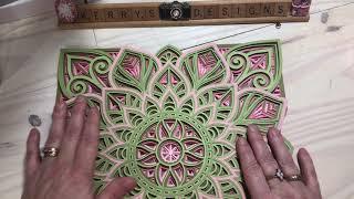 3D Paper Mandalas