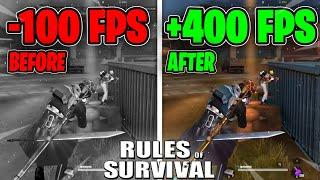 Rules of Survival Low End PC | Lag Fix | +400 FPS | Ultimate Rules of Survival FPS Boost Guide 2021