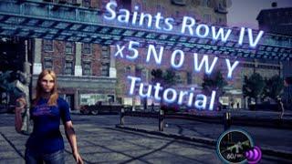 Saints Row 4: x5 N 0 W Y Character Design Tutorial