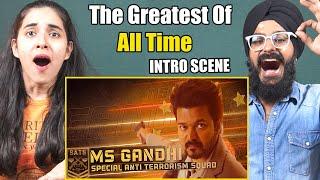 The Greatest Of All Time Mass Intro Scene REACTION |  Thalapathy Vijay, Venkat Prabhu