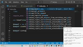 PHP 7 DomPDF Tutorial to Convert HTML & CSS Template to PDF Document in Browser