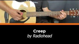 Creep - Radiohead | Easy Guitar Tutorial / Cover with Chords - Guvna Guitars