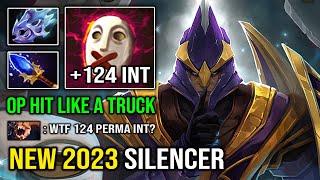 +124 PERMA INT STOLE Moon Shard Speed Silencer | NEW 2023 Offlane Guide Dota 2