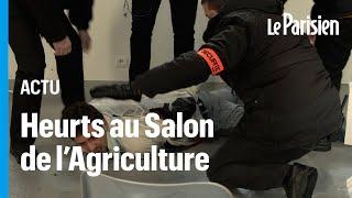 Salon de l'agriculture : l'action d'Exctinction Rebellion vire à la bousculade