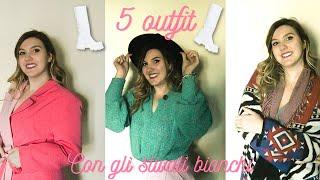 5 OUTFIT CON GLI STIVALI BIANCHI!