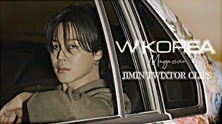 W KOREA MAGAZINE Behind Film | Jimin twixtor clips pt.1 (+sharpen)