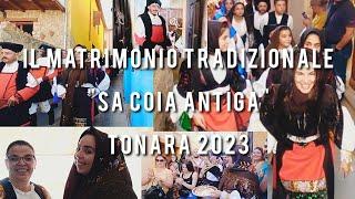 Il matrimonio tradizionale " sa coia antiga " TONARA #2023 sardegna #autunnoinbarbagia #mandrolisai